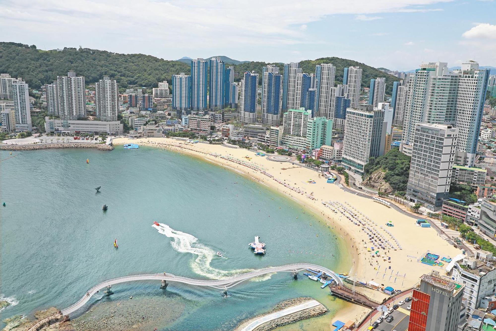 Апартаменты Elmomento Songdo Пусан Экстерьер фото